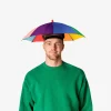 Flying Tiger Regnbågsfärgad paraplyhatt^ Regnkläder|Happy Pride!