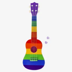 Flying Tiger Regnbågsfärgad ukulele^ Happy Pride!|Dockor, Figurer & Små Leksaker