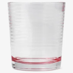 Flying Tiger Rosa dricksglas - 390 ml^ Dekorationer För Utomhusbruk|Bordsserviser