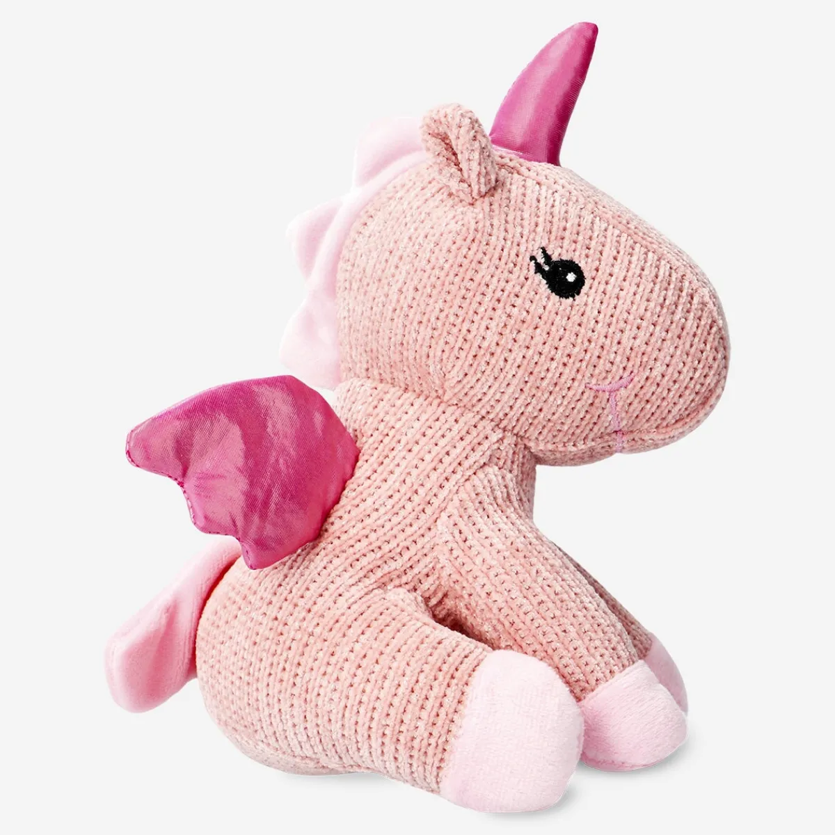 Flying Tiger Rosa enhörning i plysch^ Mjukisdjur