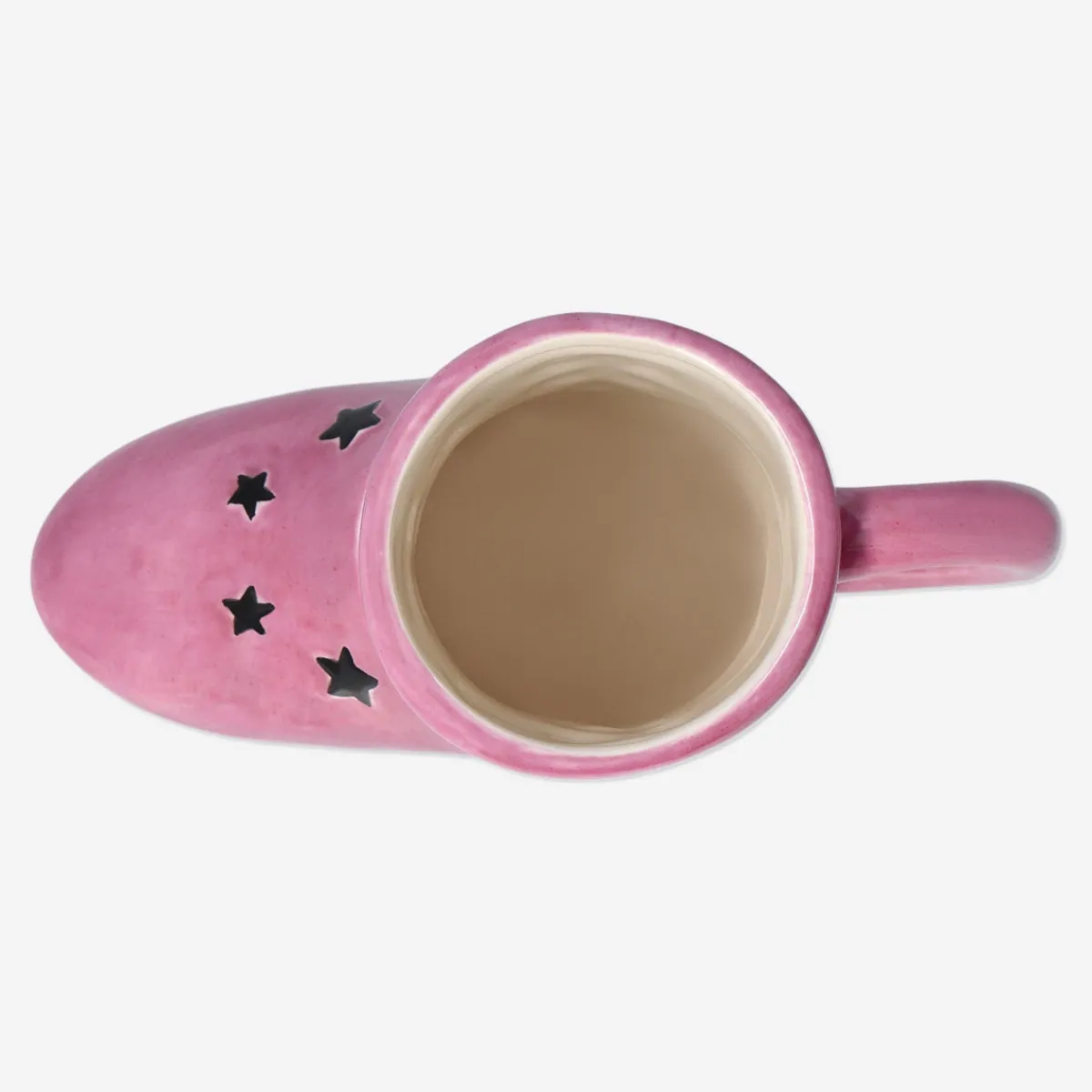 Flying Tiger Rosa mugg formad som en cowboystövel^Kvinnor Bordsserviser|Muggar & Keramik