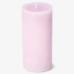 Flying Tiger Rustikt rosa blockljus - 12 cm^ Midsommar|Ljus