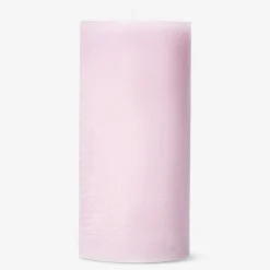 Flying Tiger Rustikt rosa blockljus - 12 cm^ Midsommar|Ljus