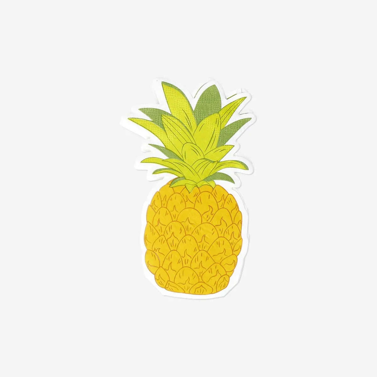 Flying Tiger Servetter med ananas - 16 st^ Festdekorationer|Servetter