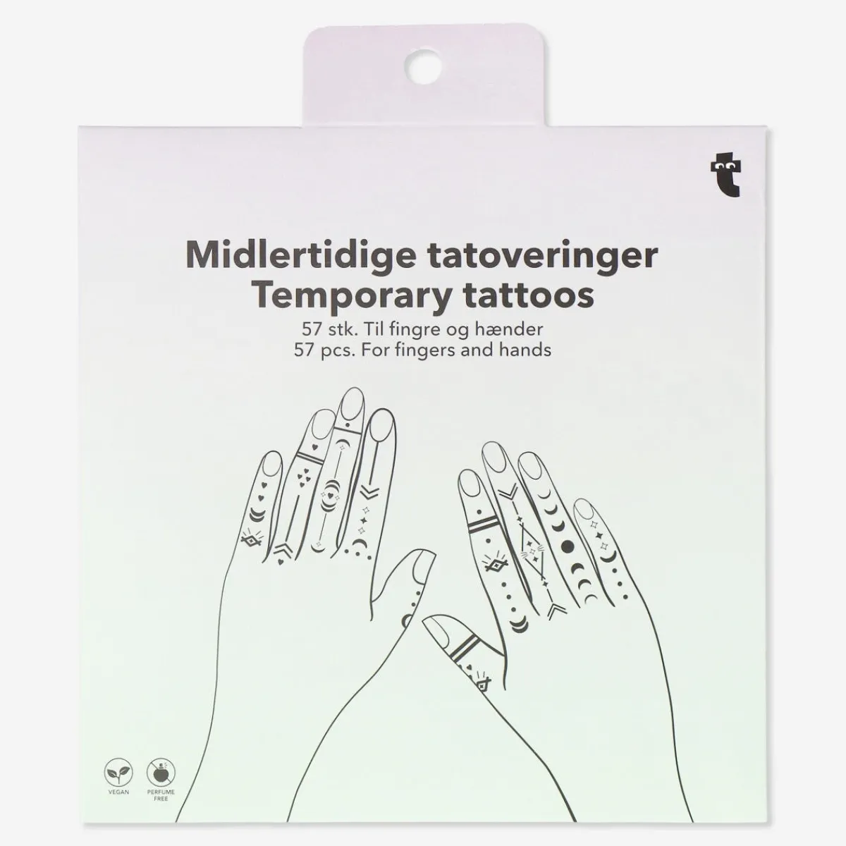 Flying Tiger Set med tillfälliga tatueringar - 57 stycken^ Makeup|Skönhet
