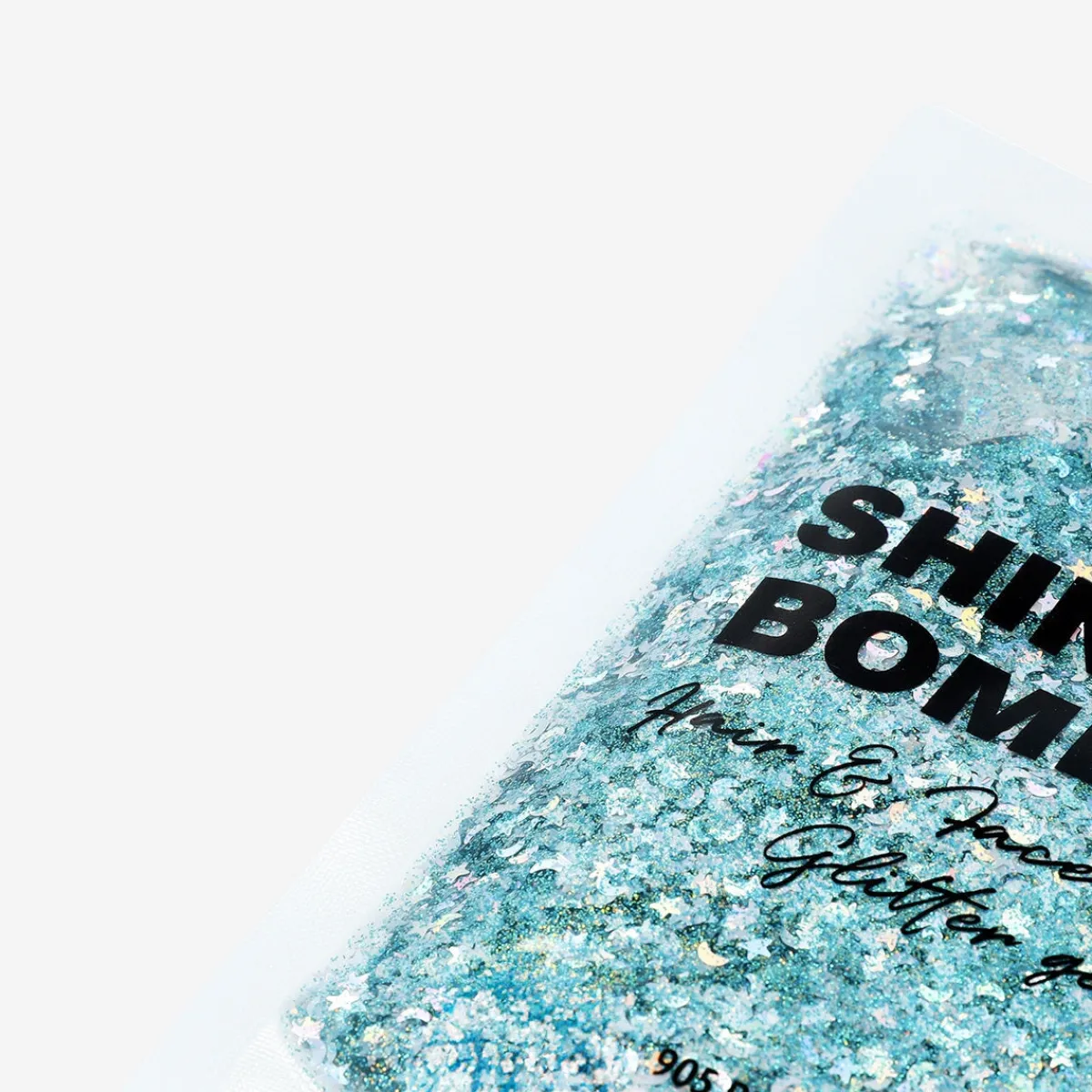 Flying Tiger Shine Bombita Hår, ansikte & Glittergel för kroppen från 7DAYS - 905 Brilliant blue^ Makeup|Skönhet