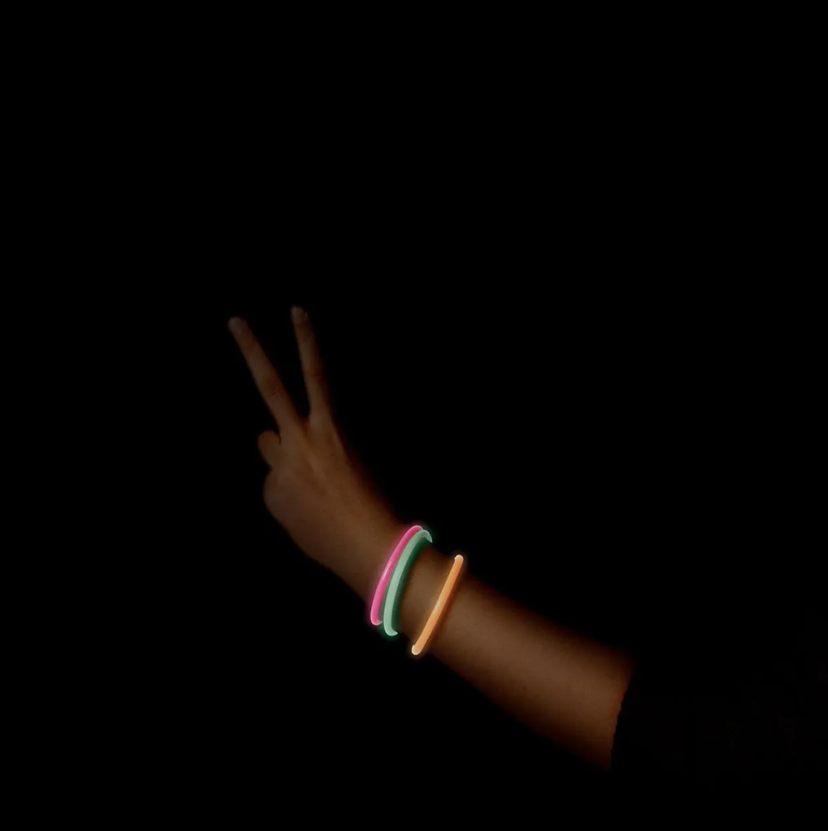 Flying Tiger Självlysande armband. Återanvändbar^ Happy Pride!|Fest Kostymer