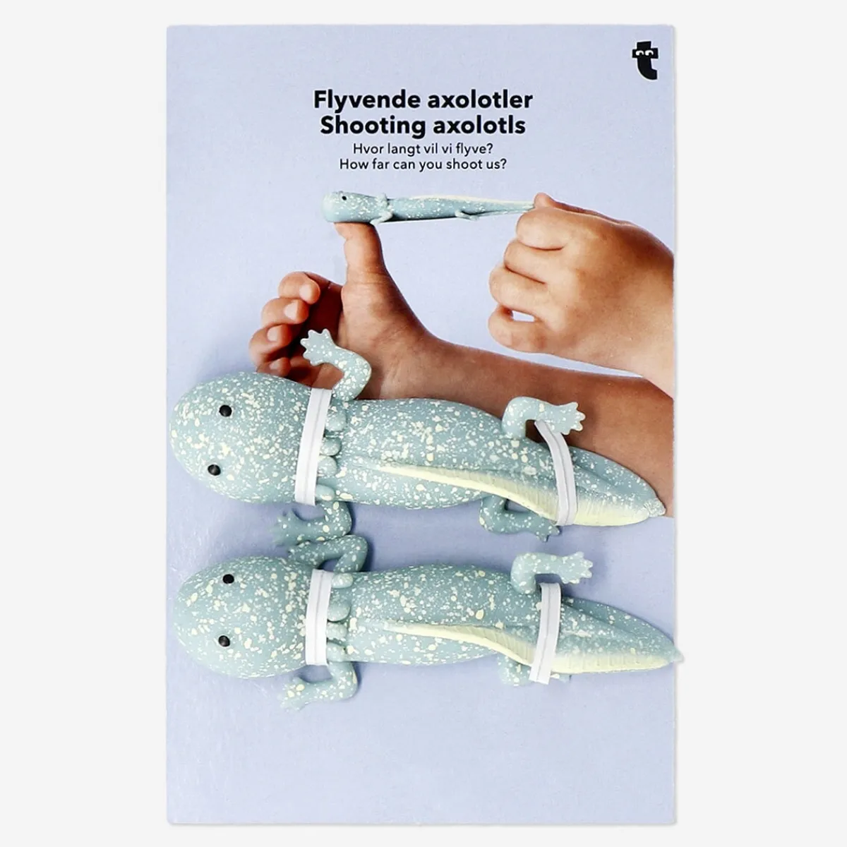 Flying Tiger Skjutning av axolotl - 2 st^ Dockor, Figurer & Små Leksaker|Julklappar Du Inte Visste Fanns