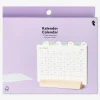 Flying Tiger Skrivbordskalender med trähållare - spanska^ Kalendrar