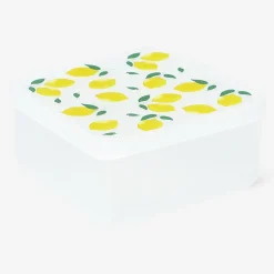 Flying Tiger Snackbox med citron. Stor^ Matlådor & Dricksflaskor|Köksförvaring & Praktiska Saker
