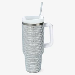 Flying Tiger Tumbler med gnistrande stenar - 1200 ml^ Matlådor & Dricksflaskor|Julklappar Till Tonåringar
