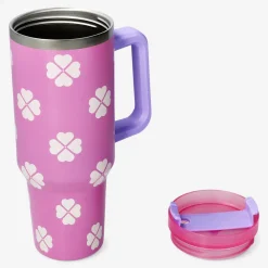 Flying Tiger Tumbler med klövertryck - 1,2 L^ Bordsserviser|Muggar & Keramik