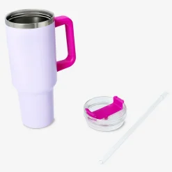 Flying Tiger Tumbler med lock och sugrör. 1.2 L^ Muggar & Keramik|Matlådor & Dricksflaskor