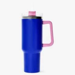 Flying Tiger Tumbler med lock och sugrör. 1.2 L^ Muggar & Keramik|Matlådor & Dricksflaskor