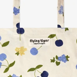 Flying Tiger Tygkasse med körsbär^ Tygpåsar