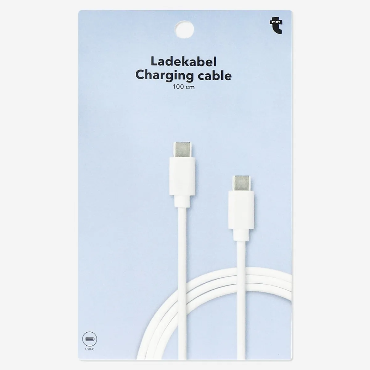 Flying Tiger USB-C laddningskabel - 100 cm^ Kablar