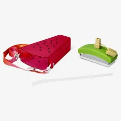 Flying Tiger Vattenmelonformad dricksflaska med bärrem - 300 ml^ Matlådor & Dricksflaskor