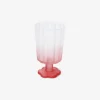 Flying Tiger Vinglas med frostad rosa yta^Kvinnor Baraccessoarer|Bordsserviser
