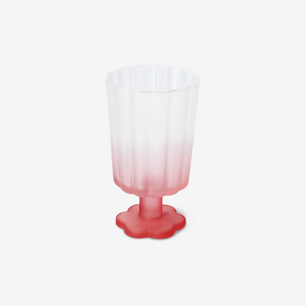 Flying Tiger Vinglas med frostad rosa yta^Kvinnor Baraccessoarer|Bordsserviser