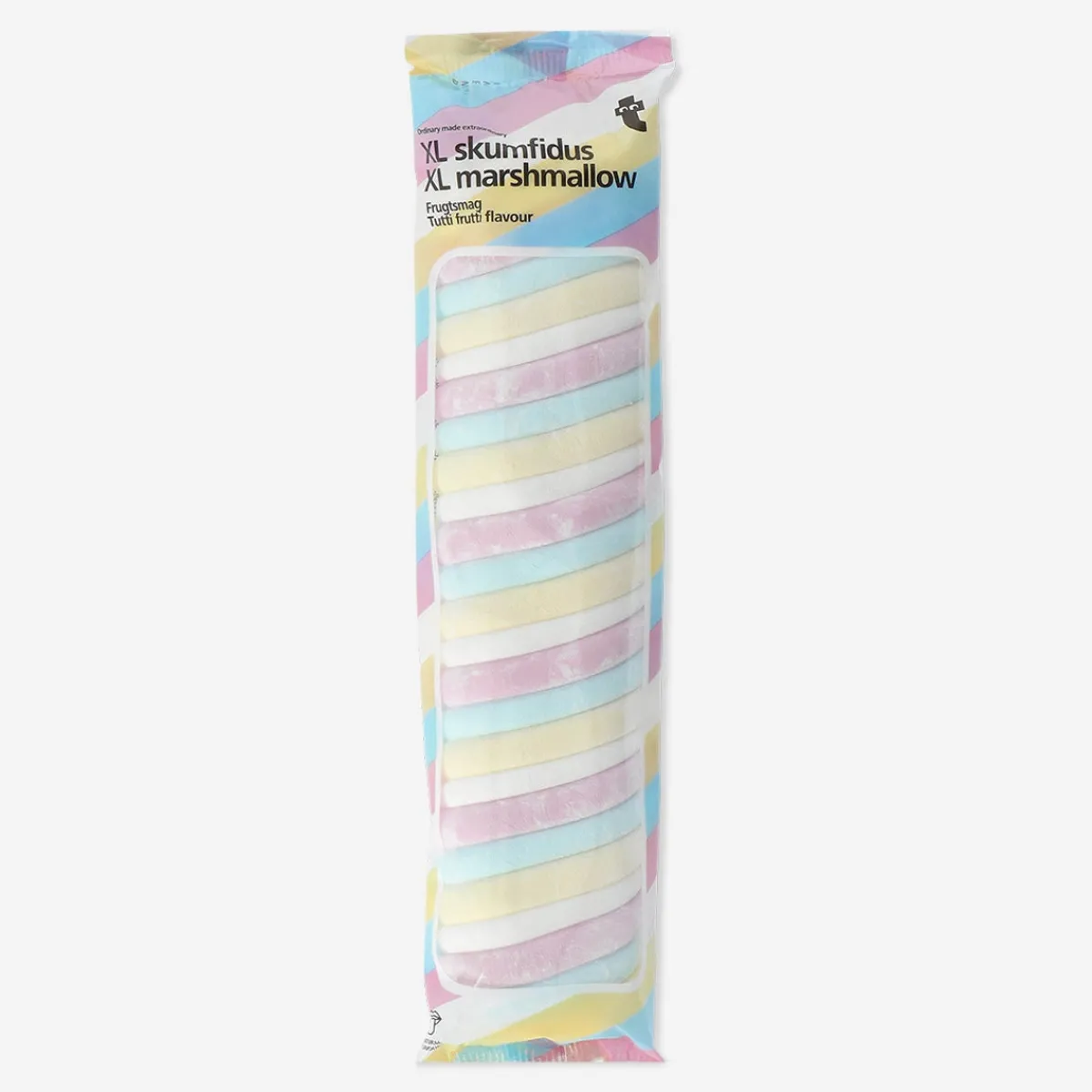 Flying Tiger XL marshmallow. Tutti frutti-smak^ Happy Pride!|Godis