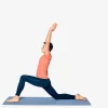 Flying Tiger Yogamatta^ Yogautrustning